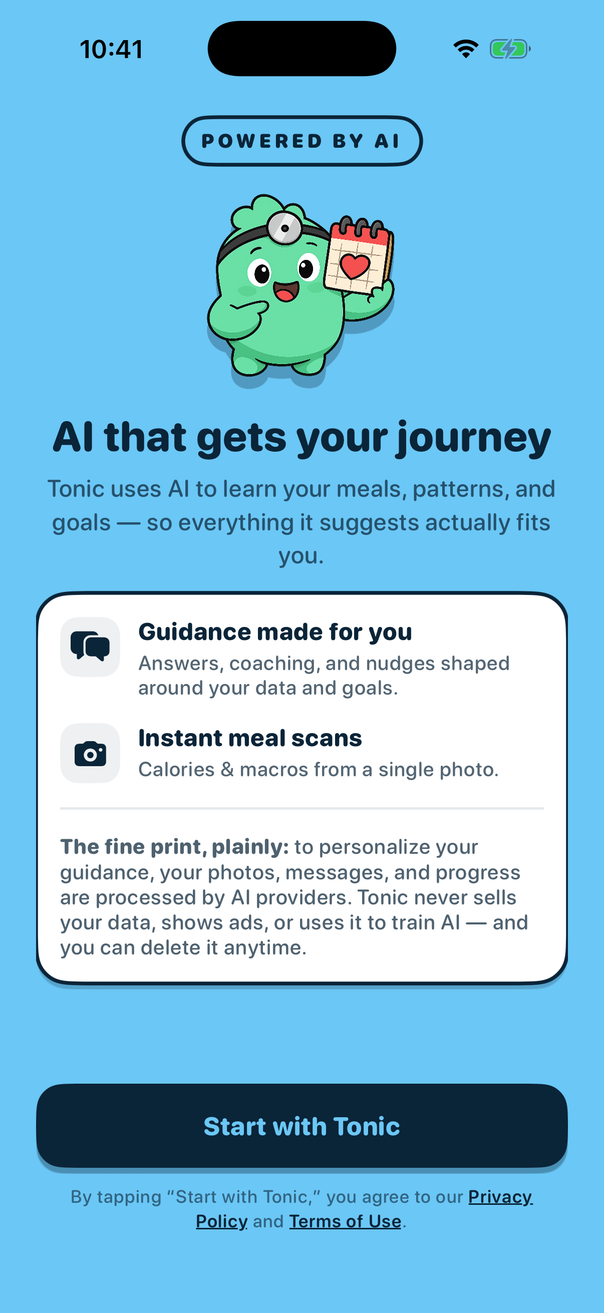 AI Consent screen capture