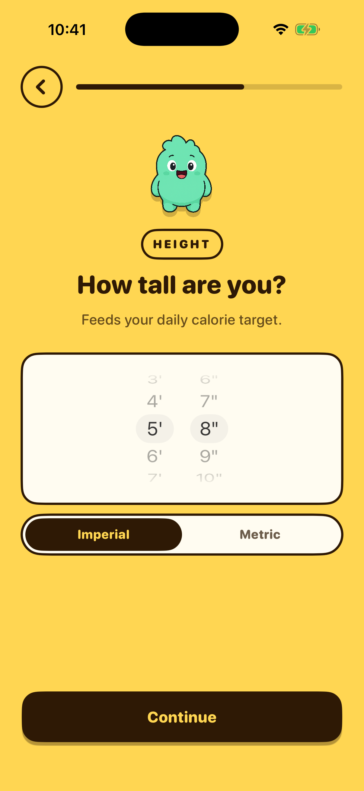 Height screen capture