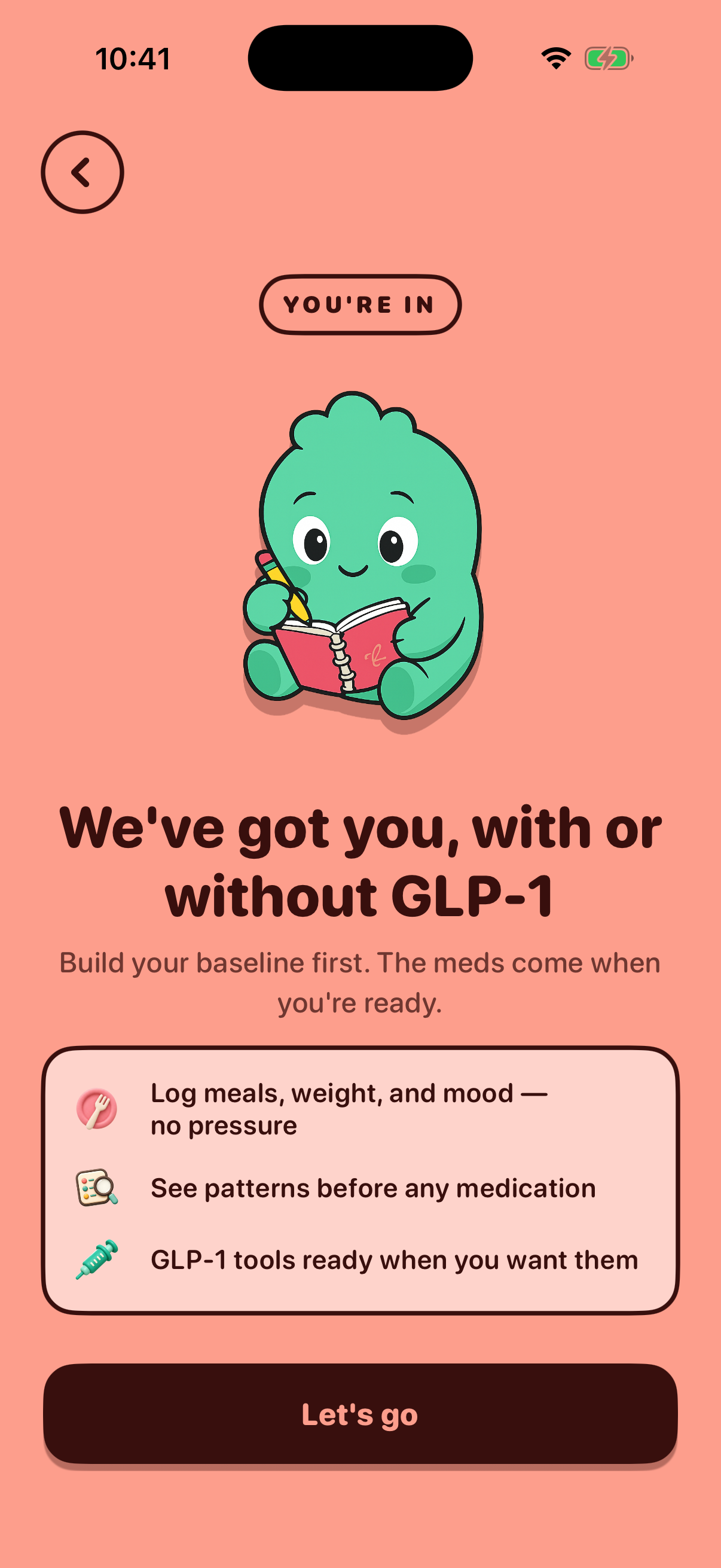 Journey Affirmation screen capture