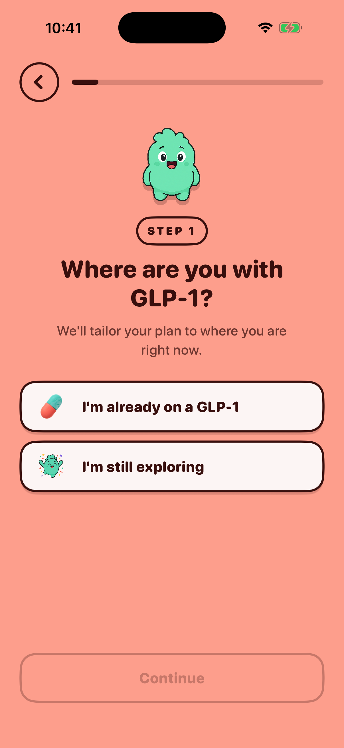 Journey status screen capture