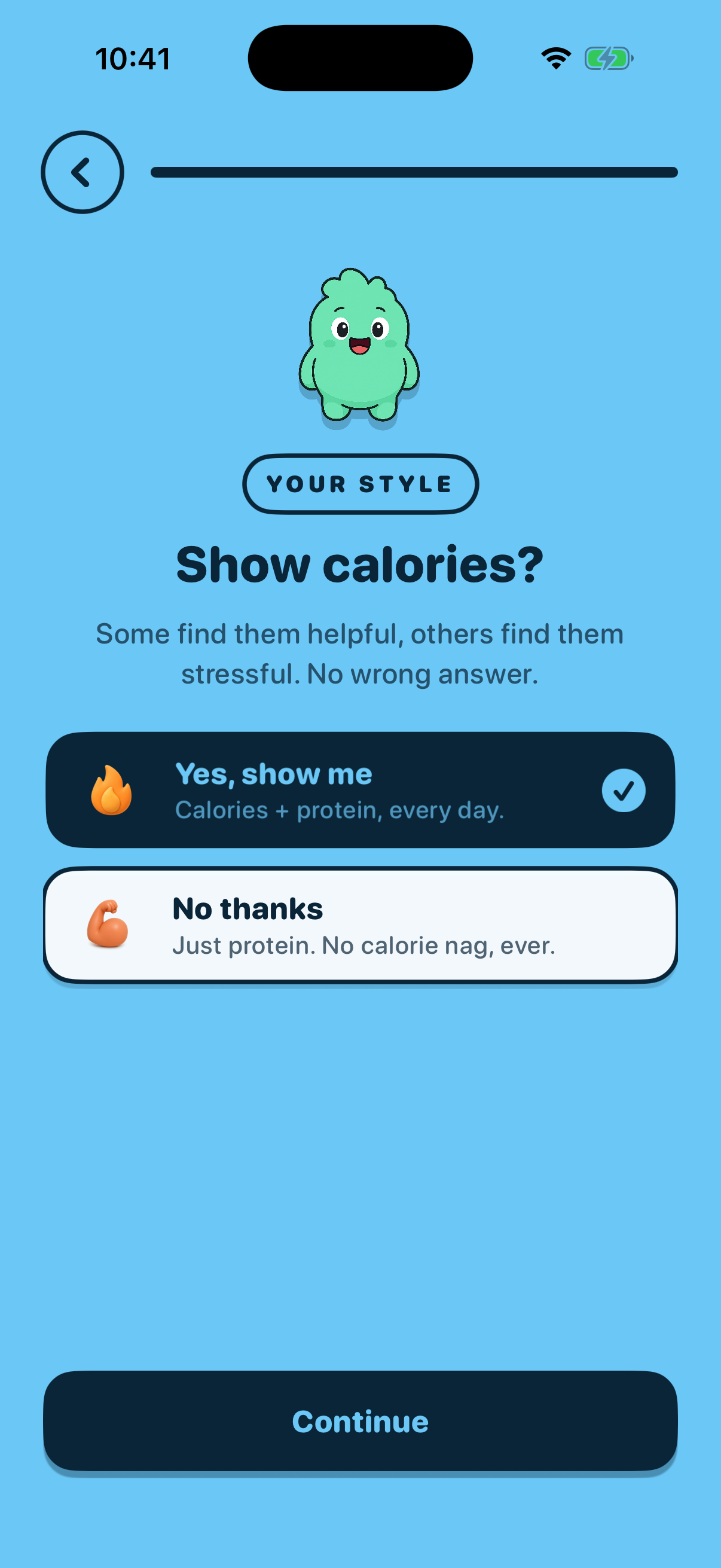 Tracking Style screen capture