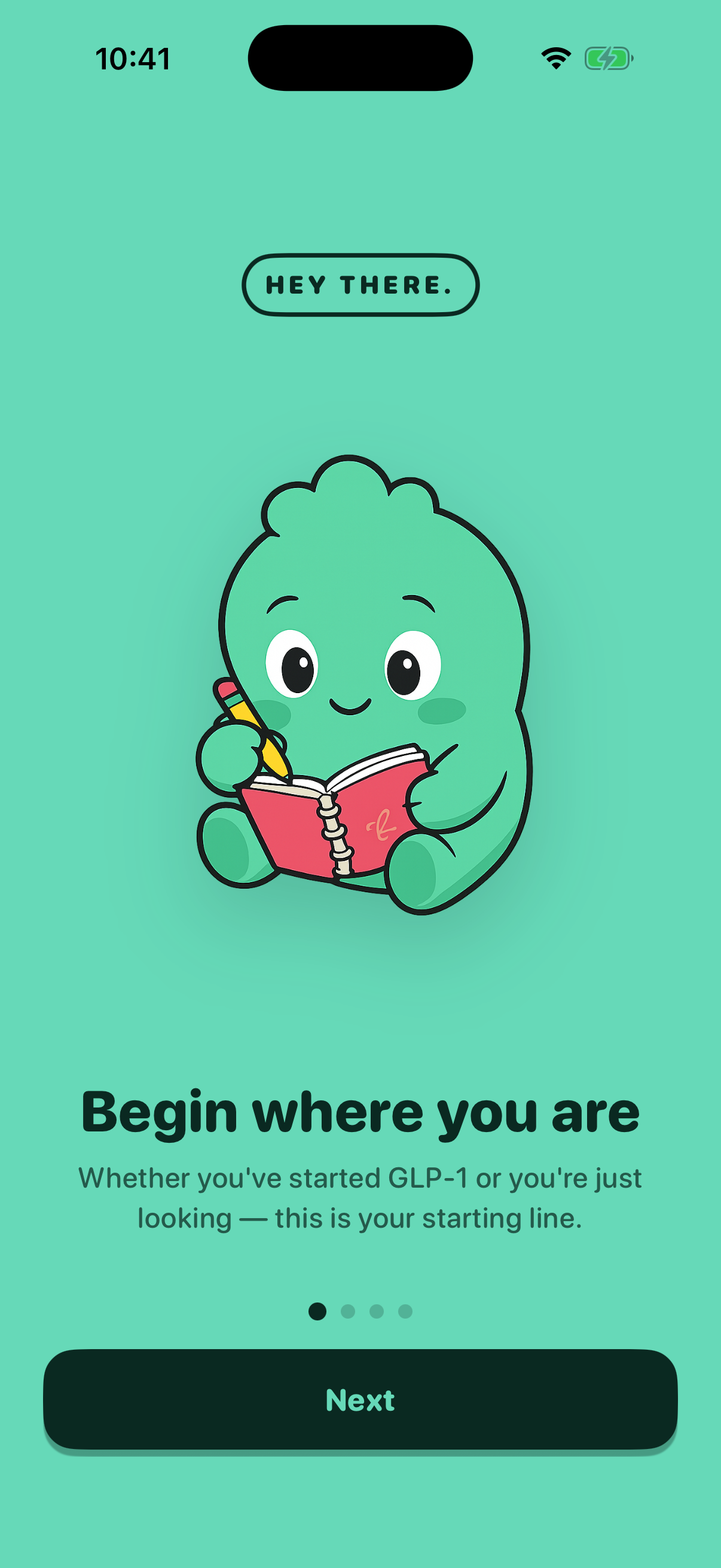 Welcome screen capture
